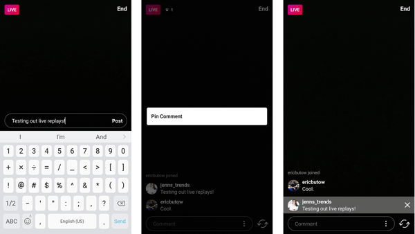Instagram’s latest live streaming feature ensures viewers show up
